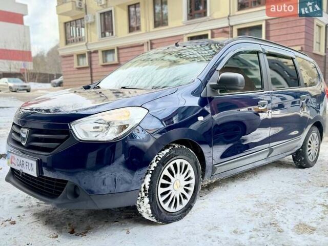 Синій Дачія Лоджі, об'ємом двигуна 1.6 л та пробігом 125 тис. км за 7200 $, фото 1 на Automoto.ua