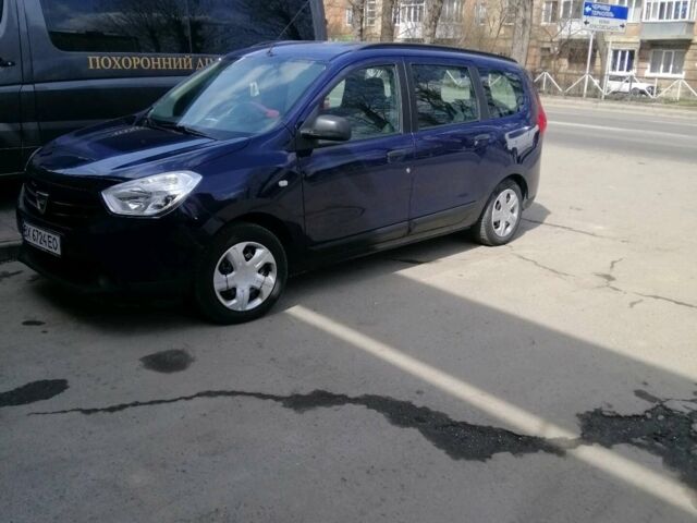 Синій Дачія Лоджі, об'ємом двигуна 1.2 л та пробігом 128 тис. км за 7800 $, фото 1 на Automoto.ua