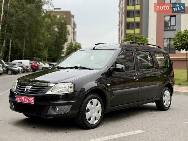 Чорний Дачія Логан МСВ, об'ємом двигуна 1.6 л та пробігом 110 тис. км за 6600 $, фото 1 на Automoto.ua