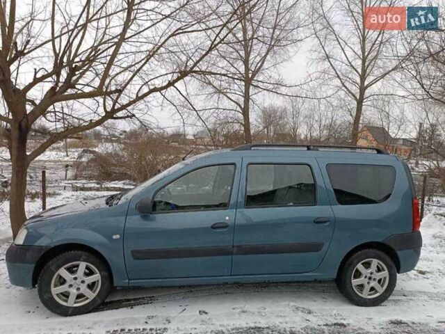 Синій Дачія Logan MCV, об'ємом двигуна 1.6 л та пробігом 296 тис. км за 5750 $, фото 1 на Automoto.ua