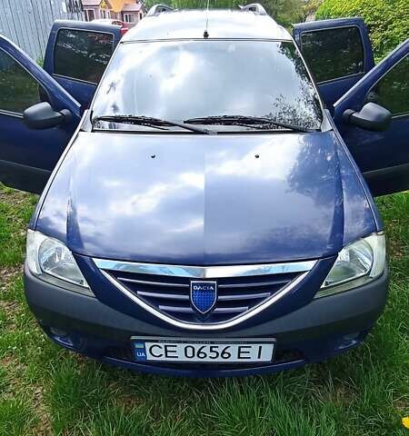 Синий Дачия Логан МСВ, объемом двигателя 1.6 л и пробегом 163 тыс. км за 5300 $, фото 1 на Automoto.ua