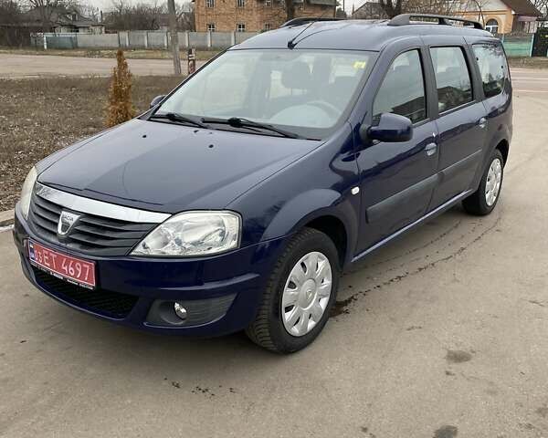 Синий Дачия Логан МСВ, объемом двигателя 1.6 л и пробегом 180 тыс. км за 5950 $, фото 1 на Automoto.ua