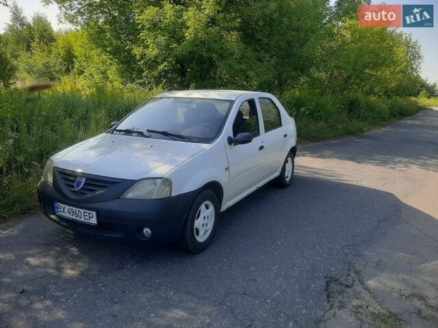 Белый Дачия Логан, объемом двигателя 1.4 л и пробегом 327 тыс. км за 2450 $, фото 1 на Automoto.ua