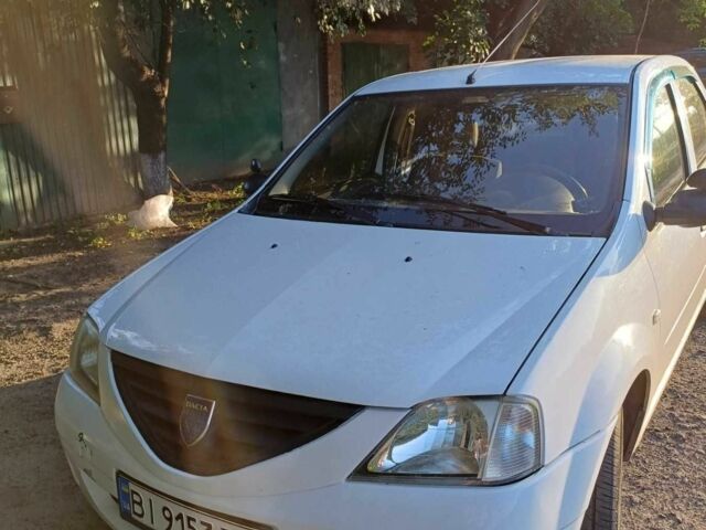 Білий Дачія Logan, об'ємом двигуна 1.4 л та пробігом 166 тис. км за 3600 $, фото 1 на Automoto.ua