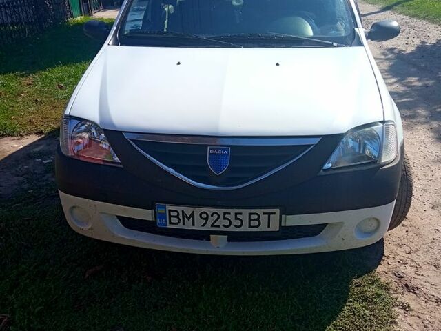 Белый Дачия Логан, объемом двигателя 1.6 л и пробегом 350 тыс. км за 2500 $, фото 1 на Automoto.ua