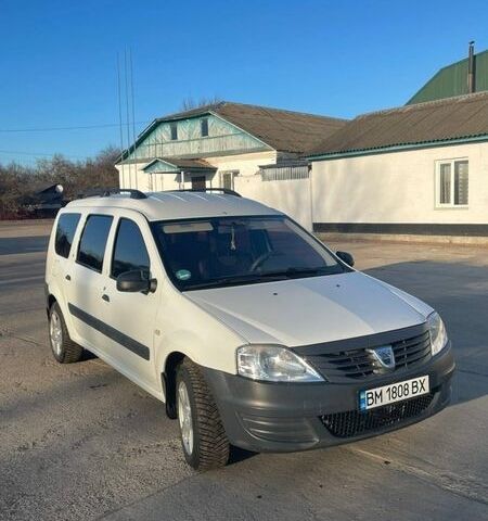 Белый Дачия Логан, объемом двигателя 1.6 л и пробегом 165 тыс. км за 5900 $, фото 1 на Automoto.ua