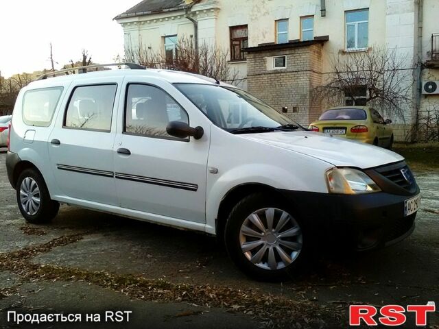 Білий Дачія Logan, об'ємом двигуна 1.4 л та пробігом 222 тис. км за 3499 $, фото 1 на Automoto.ua