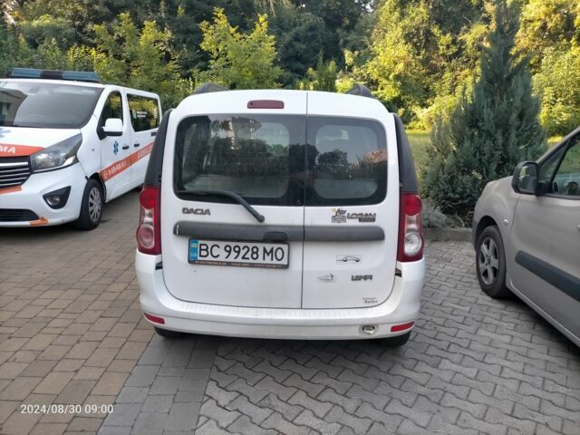 Белый Дачия Логан, объемом двигателя 1.6 л и пробегом 170 тыс. км за 4750 $, фото 1 на Automoto.ua