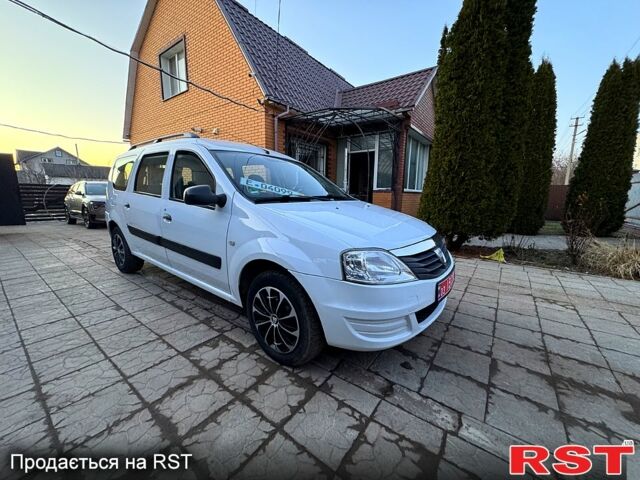 Белый Дачия Логан, объемом двигателя 1.6 л и пробегом 191 тыс. км за 5299 $, фото 1 на Automoto.ua