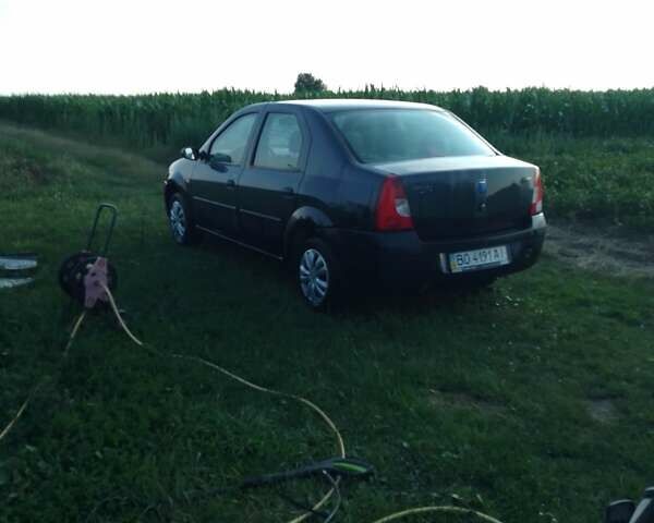 Чорний Дачія Logan, об'ємом двигуна 1.4 л та пробігом 176 тис. км за 1500 $, фото 1 на Automoto.ua