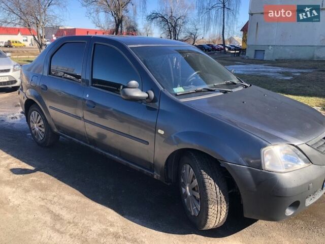 Черный Дачия Логан, объемом двигателя 1.6 л и пробегом 400 тыс. км за 2400 $, фото 1 на Automoto.ua