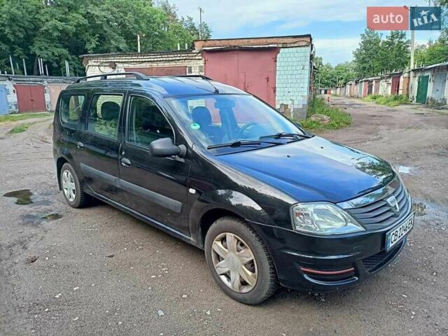 Черный Дачия Логан, объемом двигателя 1.6 л и пробегом 174 тыс. км за 6000 $, фото 1 на Automoto.ua
