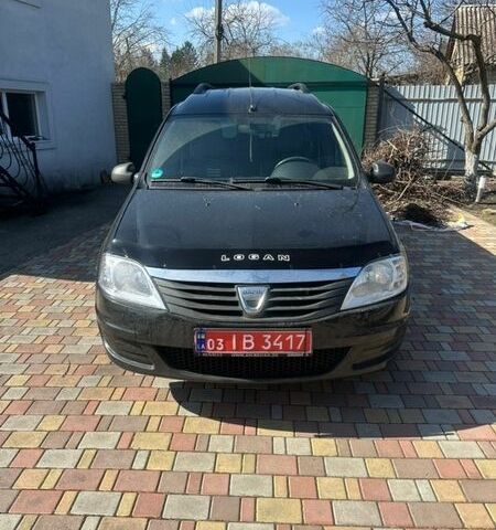 Черный Дачия Логан, объемом двигателя 1.6 л и пробегом 232 тыс. км за 6700 $, фото 1 на Automoto.ua