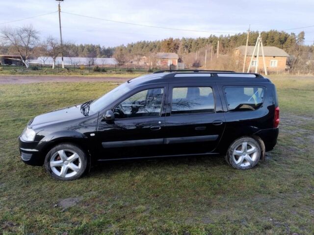 Черный Дачия Логан, объемом двигателя 1 л и пробегом 192 тыс. км за 5600 $, фото 1 на Automoto.ua