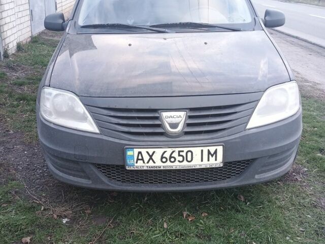 Черный Дачия Логан, объемом двигателя 1.4 л и пробегом 167 тыс. км за 3600 $, фото 1 на Automoto.ua