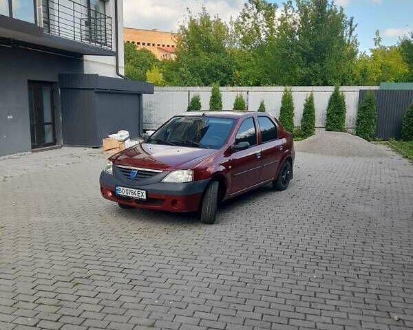 Красный Дачия Логан, объемом двигателя 1.4 л и пробегом 230 тыс. км за 2599 $, фото 1 на Automoto.ua