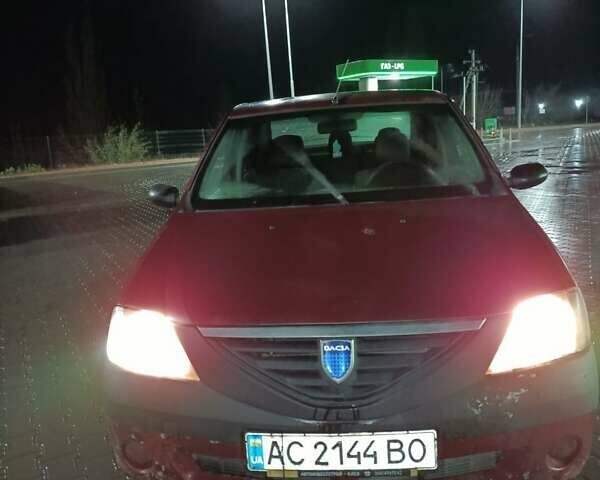 Червоний Дачія Logan, об'ємом двигуна 1.39 л та пробігом 333 тис. км за 999 $, фото 1 на Automoto.ua