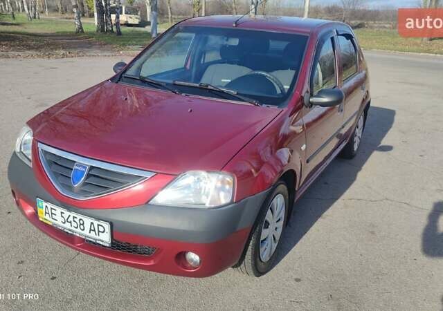 Червоний Дачія Logan, об'ємом двигуна 1.6 л та пробігом 174 тис. км за 4500 $, фото 1 на Automoto.ua