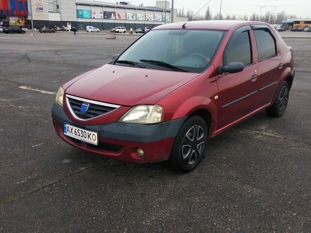 Красный Дачия Логан, объемом двигателя 1.4 л и пробегом 350 тыс. км за 3300 $, фото 1 на Automoto.ua