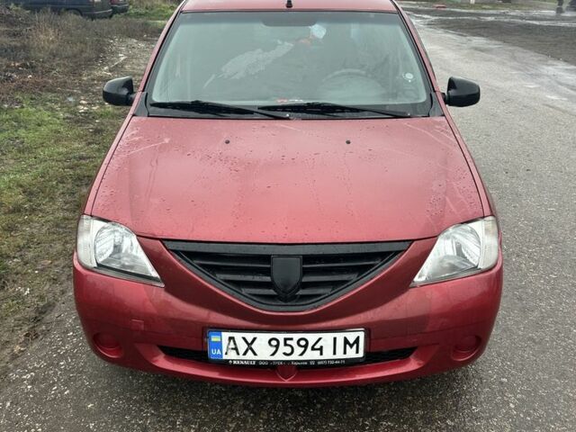 Красный Дачия Логан, объемом двигателя 1.6 л и пробегом 2 тыс. км за 4500 $, фото 1 на Automoto.ua