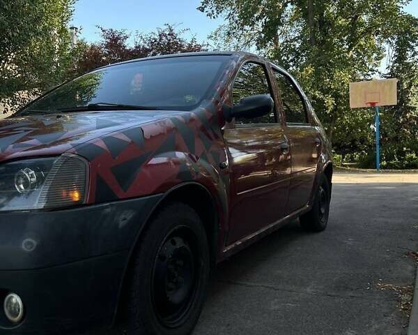 Красный Дачия Логан, объемом двигателя 1.4 л и пробегом 290 тыс. км за 2100 $, фото 1 на Automoto.ua