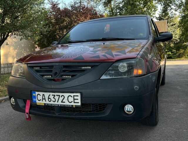 Красный Дачия Логан, объемом двигателя 1.4 л и пробегом 290 тыс. км за 2100 $, фото 1 на Automoto.ua