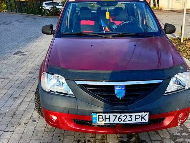 Красный Дачия Логан, объемом двигателя 1.4 л и пробегом 23 тыс. км за 3250 $, фото 1 на Automoto.ua