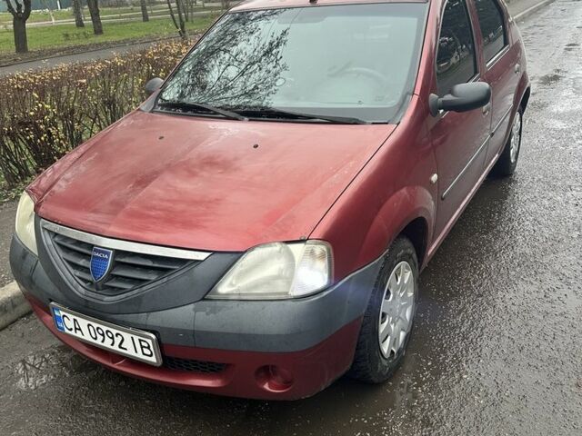Червоний Дачія Logan, об'ємом двигуна 1.4 л та пробігом 280 тис. км за 3600 $, фото 1 на Automoto.ua