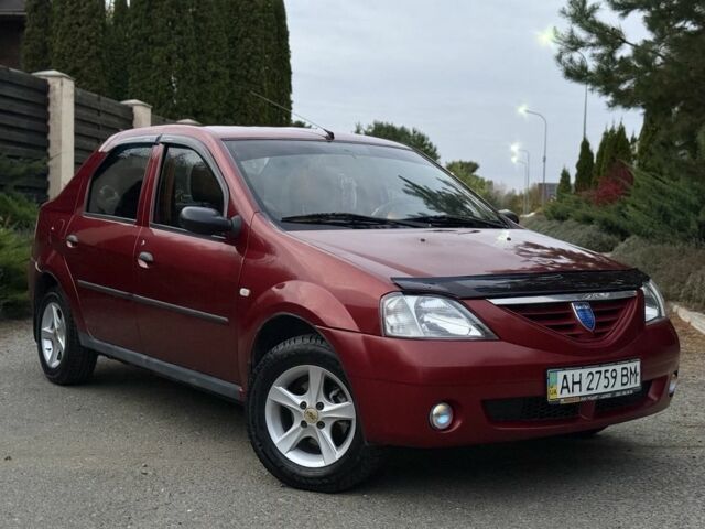 Красный Дачия Логан, объемом двигателя 1.4 л и пробегом 140 тыс. км за 2900 $, фото 1 на Automoto.ua