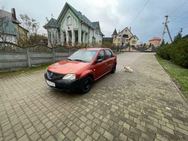 Красный Дачия Логан, объемом двигателя 1.4 л и пробегом 300 тыс. км за 1400 $, фото 1 на Automoto.ua