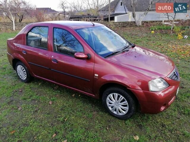 Красный Дачия Логан, объемом двигателя 1.4 л и пробегом 197 тыс. км за 2690 $, фото 1 на Automoto.ua
