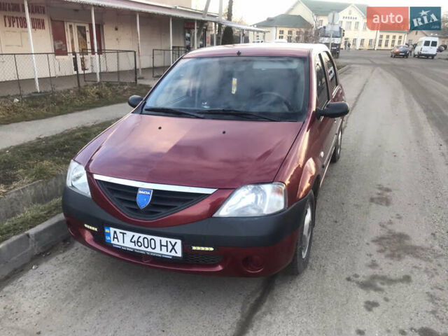 Красный Дачия Логан, объемом двигателя 1.4 л и пробегом 250 тыс. км за 2000 $, фото 1 на Automoto.ua
