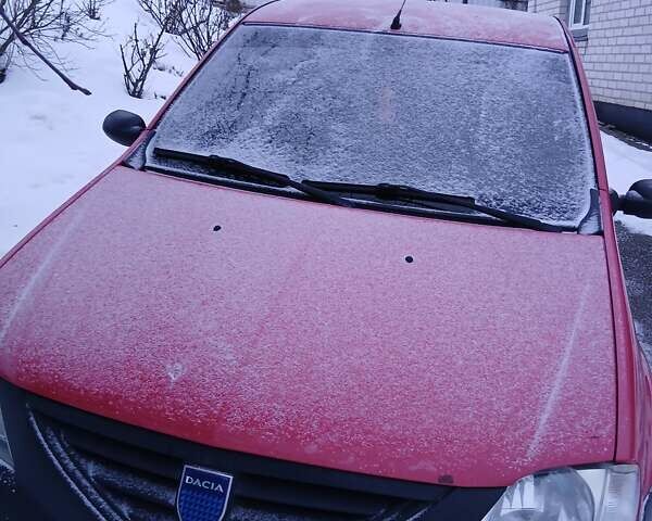 Красный Дачия Логан, объемом двигателя 1.4 л и пробегом 330 тыс. км за 2700 $, фото 1 на Automoto.ua