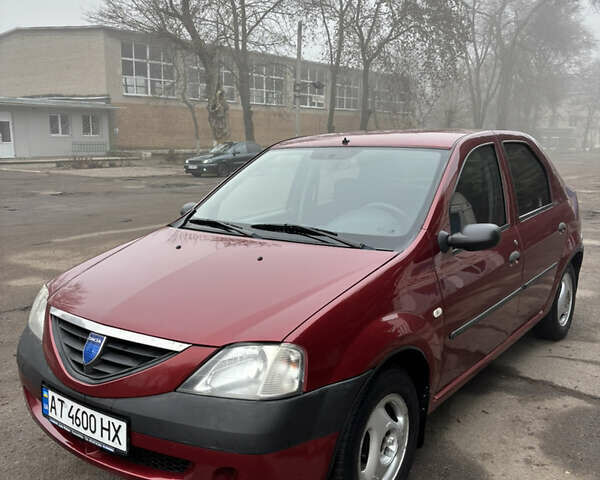 Красный Дачия Логан, объемом двигателя 1.4 л и пробегом 169 тыс. км за 3600 $, фото 1 на Automoto.ua