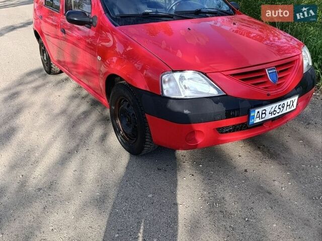 Красный Дачия Логан, объемом двигателя 1.4 л и пробегом 290 тыс. км за 2500 $, фото 1 на Automoto.ua