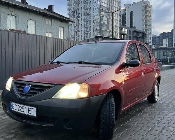 Красный Дачия Логан, объемом двигателя 1.4 л и пробегом 266 тыс. км за 2350 $, фото 1 на Automoto.ua