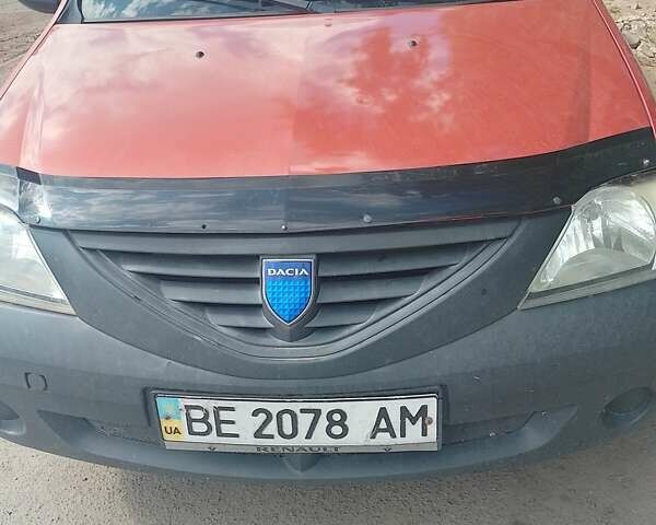 Красный Дачия Логан, объемом двигателя 1.4 л и пробегом 500 тыс. км за 2900 $, фото 1 на Automoto.ua