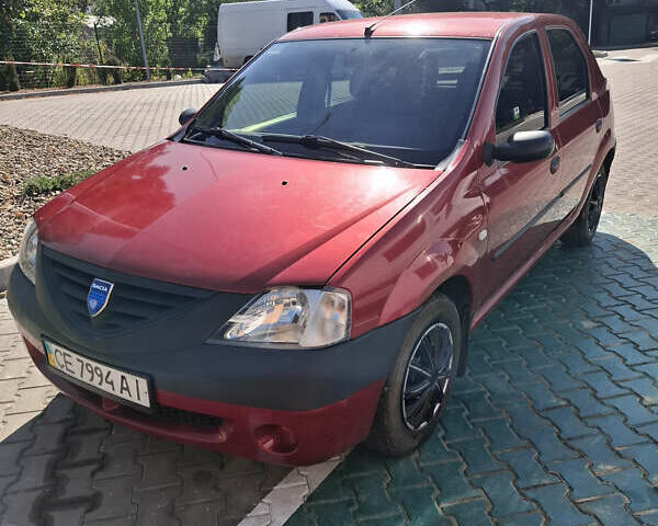 Червоний Дачія Logan, об'ємом двигуна 1.4 л та пробігом 116 тис. км за 5155 $, фото 1 на Automoto.ua