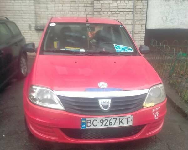 Червоний Дачія Logan, об'ємом двигуна 1.39 л та пробігом 350 тис. км за 1750 $, фото 1 на Automoto.ua