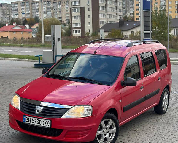 Красный Дачия Логан, объемом двигателя 1.5 л и пробегом 156 тыс. км за 4600 $, фото 1 на Automoto.ua