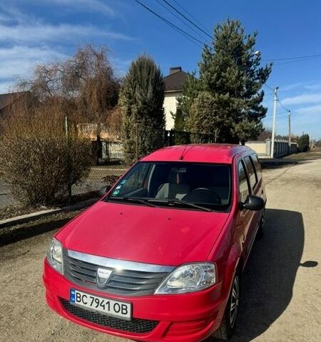 Красный Дачия Логан, объемом двигателя 1.46 л и пробегом 251 тыс. км за 4300 $, фото 1 на Automoto.ua