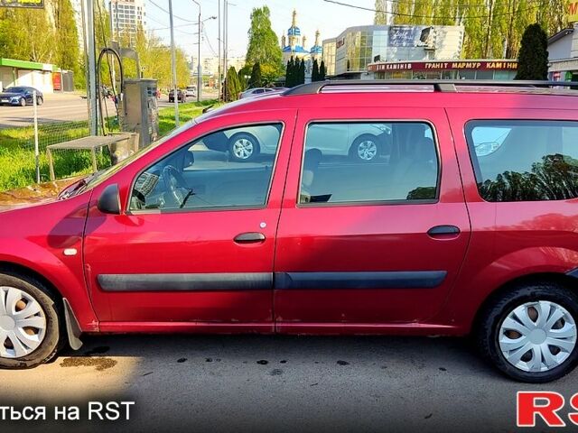 Красный Дачия Логан, объемом двигателя 1.6 л и пробегом 247 тыс. км за 4000 $, фото 1 на Automoto.ua