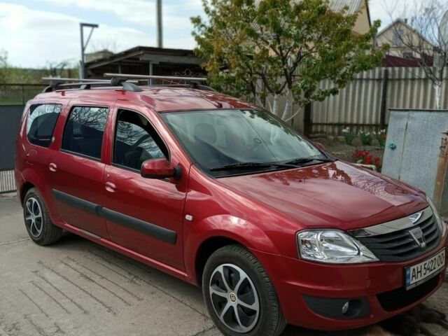 Красный Дачия Логан, объемом двигателя 1.6 л и пробегом 118 тыс. км за 6000 $, фото 1 на Automoto.ua