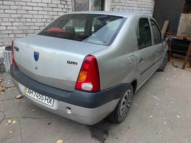 Дачія Logan 2005 у Славянске на Automoto.ua Сірий Дачія Logan, об'ємом двигуна 1.4 л та пробігом 200 тис. км за 3000 $, фото 1 на Automoto.ua