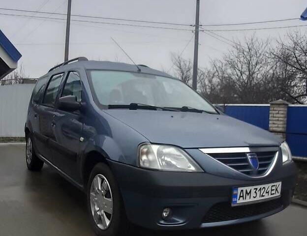 Сірий Дачія Logan, об'ємом двигуна 1.6 л та пробігом 148 тис. км за 5500 $, фото 1 на Automoto.ua