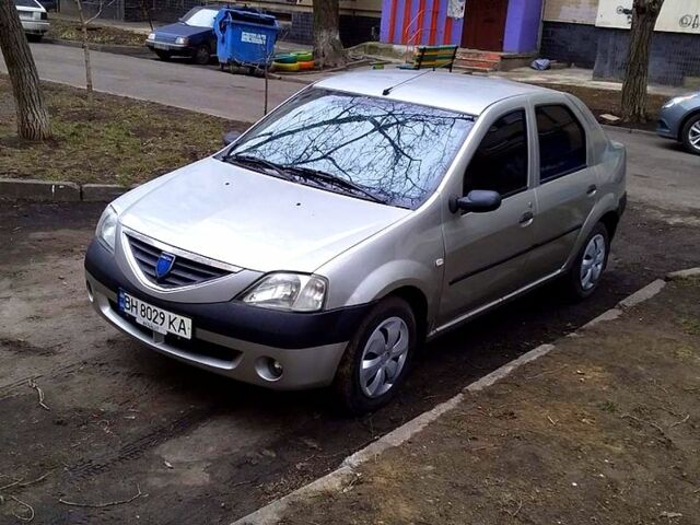 Серый Дачия Логан, объемом двигателя 1.4 л и пробегом 195 тыс. км за 4000 $, фото 1 на Automoto.ua