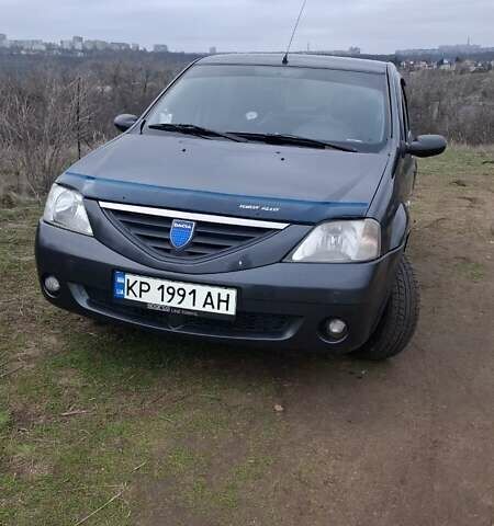 Серый Дачия Логан, объемом двигателя 1.6 л и пробегом 228 тыс. км за 4300 $, фото 1 на Automoto.ua