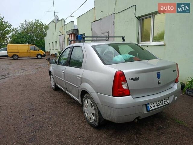 Серый Дачия Логан, объемом двигателя 1.6 л и пробегом 186 тыс. км за 3500 $, фото 1 на Automoto.ua
