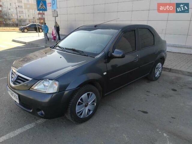 Серый Дачия Логан, объемом двигателя 1.6 л и пробегом 230 тыс. км за 4500 $, фото 1 на Automoto.ua