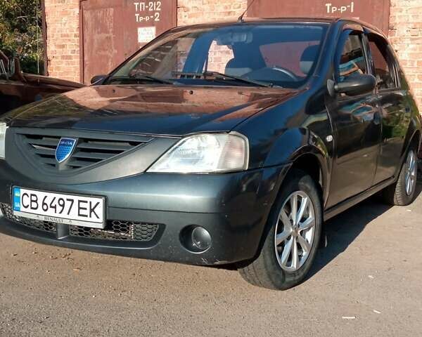 Серый Дачия Логан, объемом двигателя 1.4 л и пробегом 290 тыс. км за 3200 $, фото 1 на Automoto.ua